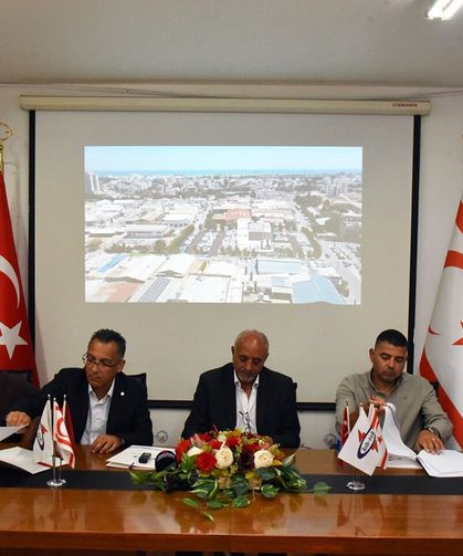 KIB-TEK Gazimağusa Bölge Amirliği hizmet binası için Ciner Construction ile sözleşme imzalandı