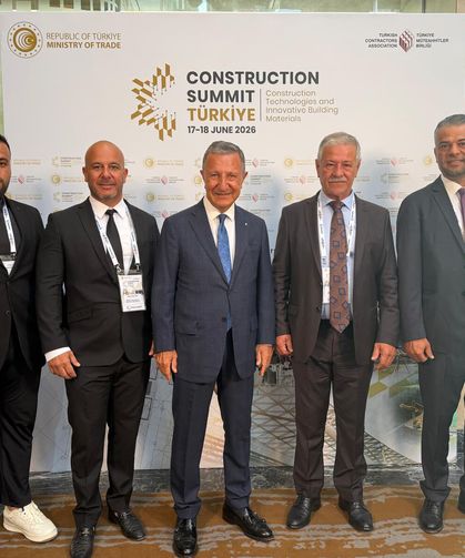 İnşaat Müteahhitleri Birliği “Construction Summit Türkiye Zirvesine" katıldı