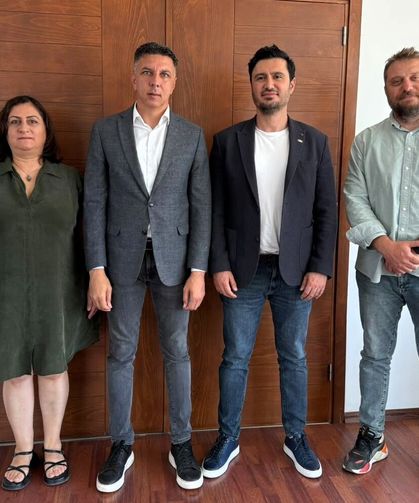 Çelik, Amcaoğlu’nu ziyaret etti