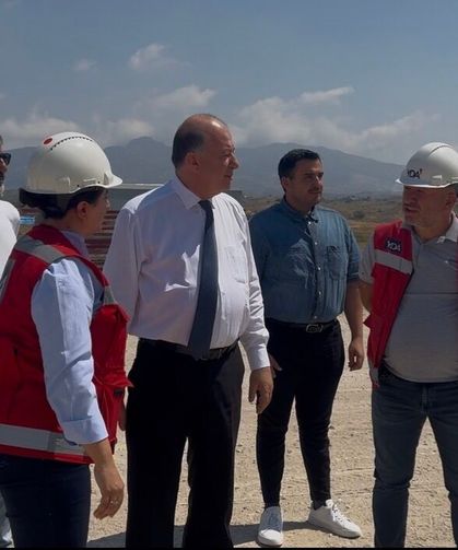 Dinçyürek: “Yeni Lefkoşa Hastanesi 2027 sonuna, Karpaz Hastanesi ise bu yıl sonuna tamamlanacak”