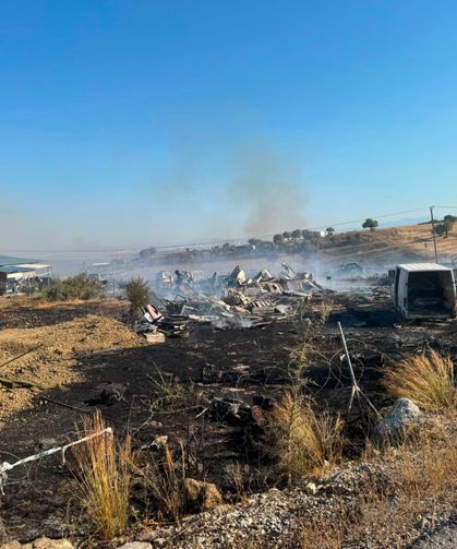 Taşkent bölgesinde yangın… Ekiplerin müdahalesi sürüyor