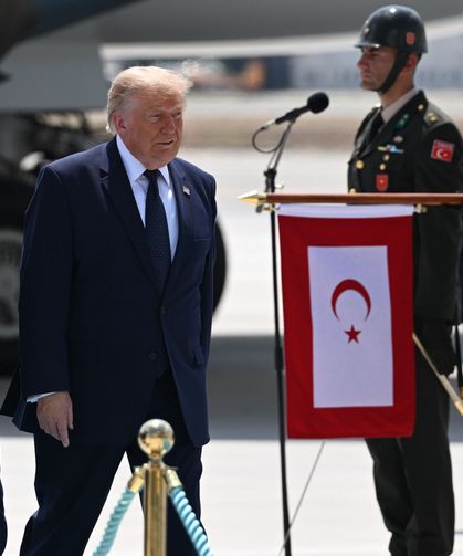ABD Başkanı Trump Ankara’da… Trump'ı, Erdoğan karşıladı