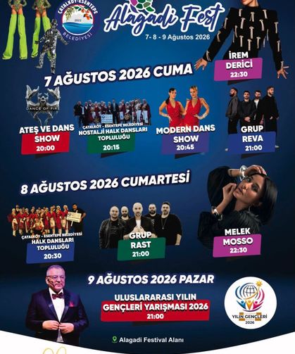 Alagadi Fest 7 Ağustos’ta başlıyor