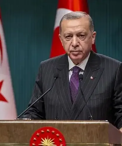 TC Cumhurbaşkanı Erdoğan: "Kıbrıs Türk halkını haklı mücadelesinde asla yalnız bırakmayacağız"