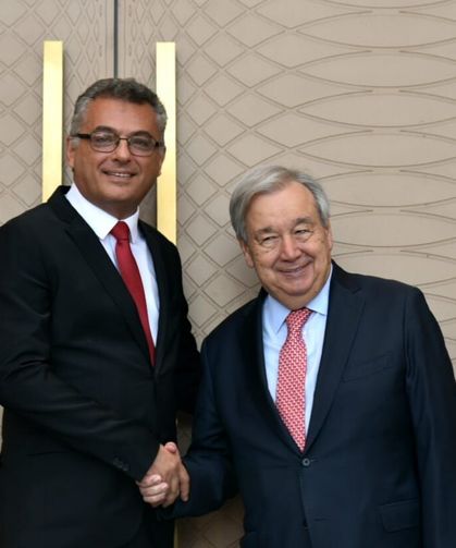 Erhürman-Guterres görüşmesi başladı