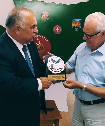 Birinci Medya Gurubu Başkanı Birinci ve beraberindeki heyet TMT Mücahitler Derneği’ni ziyaret etti