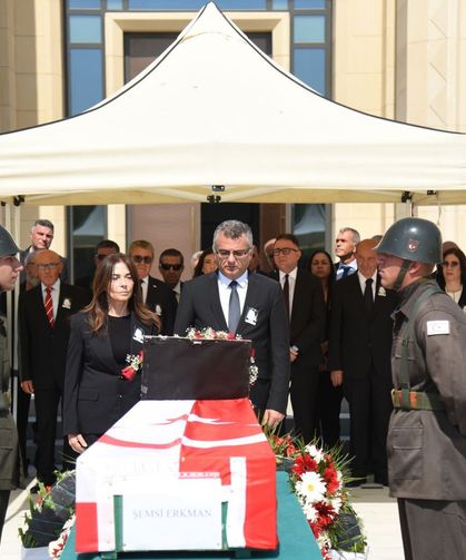 Şemsi Kazım Erkman için Cumhuriyet Meclisi’nde tören düzenlendi