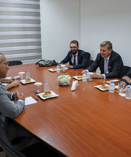 Alman Milletvekili Maximillian Krah, CTP'yi ziyaret etti