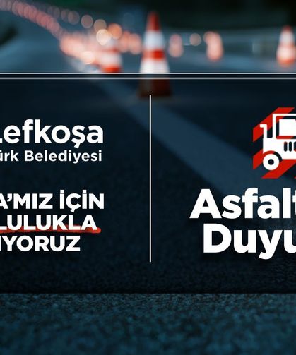 LTB, pazar günü Mehmet Akif Caddesi'nde asfaltlama çalışması yapacak