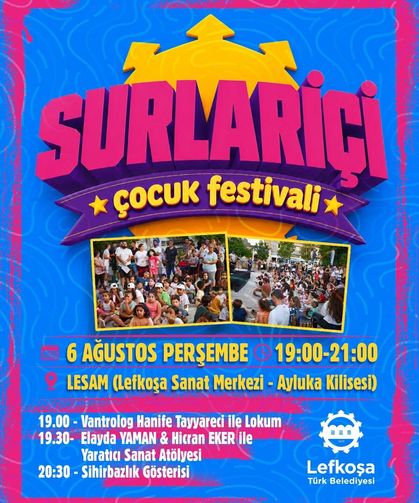 LTB Surlariçi Çocuk Festivali perşembe günü yapılıyor