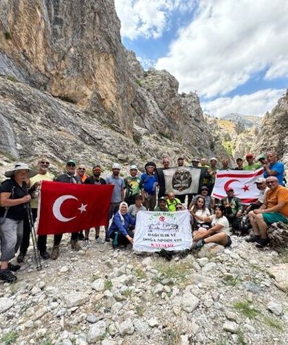 Muflons Yürüyüş Grubu Kayseri'deydi