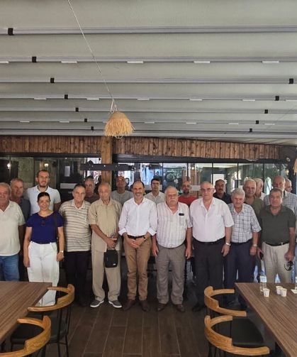 Halkın Partisi, Emekli Polisler Derneği Girne Şubesi’ni ziyaret etti