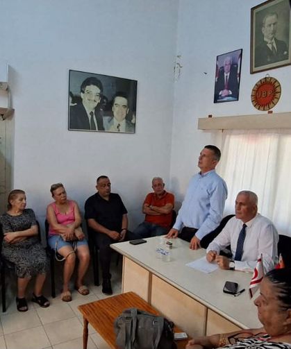 UBP Lefke’de seçim çalışmalarına başladı