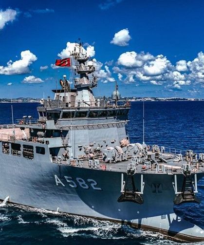 TCG Işın’ın ardından TCG Alemdar da KKTC’ye geliyor