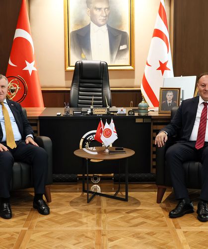 Öztürkler, Türkiye Spor Bakanı Bak’ı kabul etti