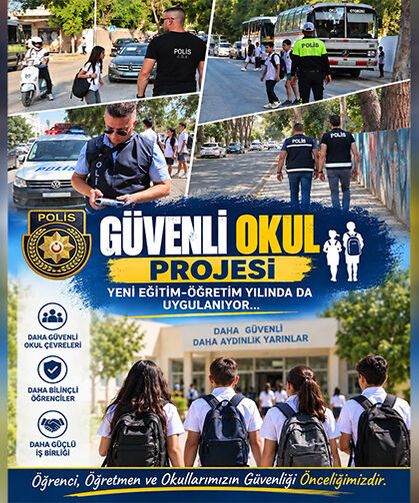 Güvenli Okul Projesi yeni eğitim yılında da devam ediyor