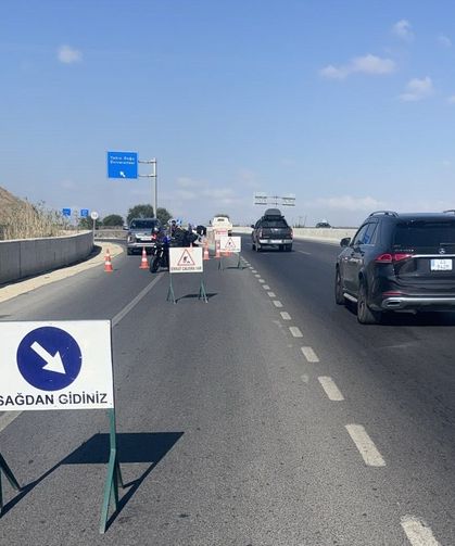 Lefkoşa Kuzey Çevre Yolu'nun bir bölümü trafiğe kapatıldı