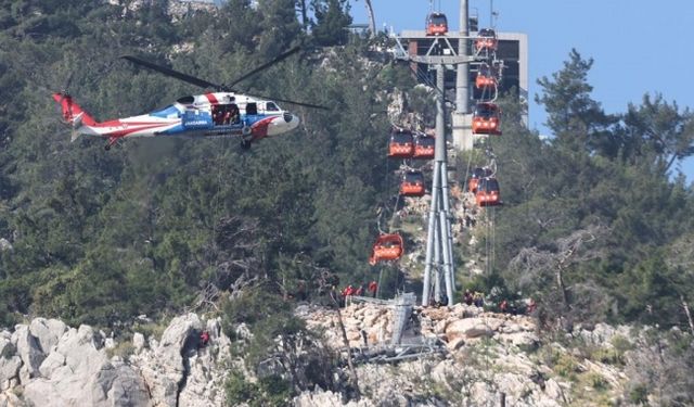 Antalya'daki teleferik kazasıyla ilgili 14 şüpheliden 5'i tutuklandı