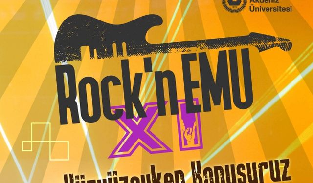 DAÜ’de “Rock’n EMU” etkinliği düzenleniyor