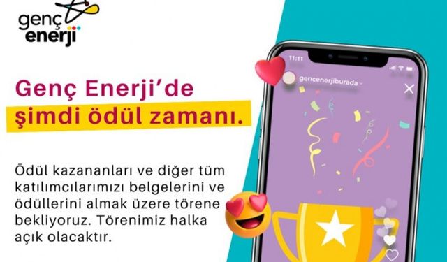 Gençlik Dairesi’nin düzenlendiği Genç Enerji Video İçerik Yarışması’nın kazananları açıklandı