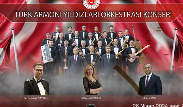 Türk Armoni Yıldızları Orkestrası, 26 Nisan Cuma günü Girne’de konser verecek