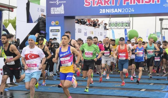 Türkiye İş Bankası 19. İstanbul Yarı Maratonu başladı