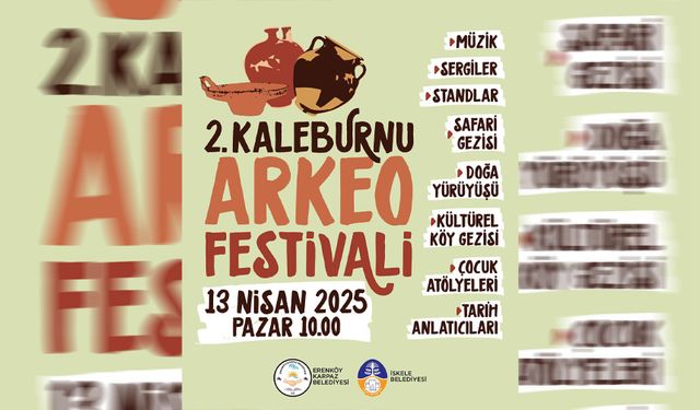 2. Kaleburnu Arkeo Festivali pazar günü gerçekleştirilecek