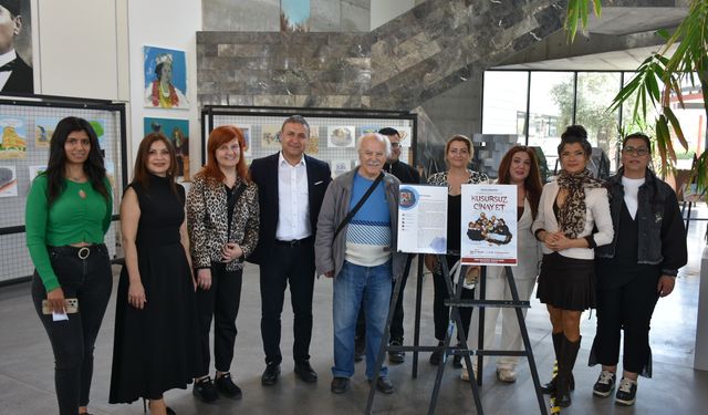 "Kusursuz Cinayet Karikatür Sergisi" açıldı