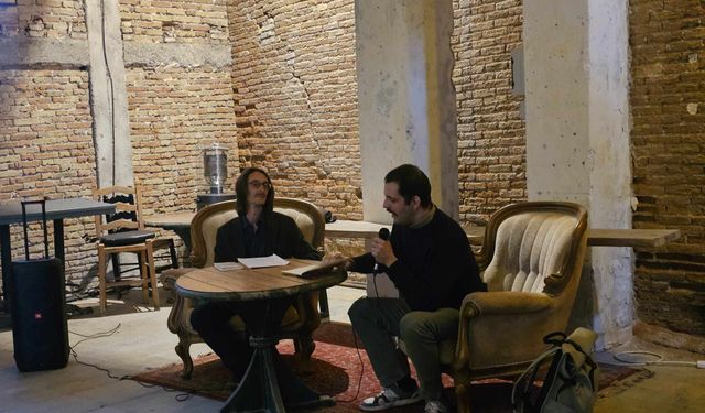 Filistinli Yazar Karim Kattan, Lefkoşa’da okurlarıyla buluştu