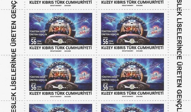 SSEML'nin elektrikli araçlarının bulunduğu posta pulları, Posta Dairesi'nden alınabilir