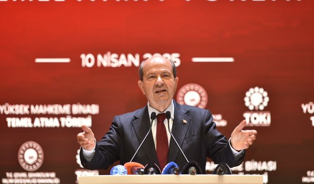 “KKTC’nin egemenliğinin bağımsızlığının sembolü, kalbinin atacağı müthiş bir eser inşa ediliyor”