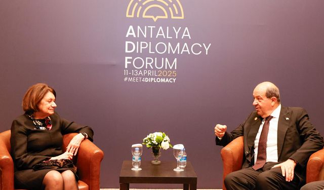 Cumhurbaşkanı Tatar, BM Genel Sekreteri'nin Siyasi İşlerden Sorumlu Yardımcısı DiCarlo ile bir araya geldi