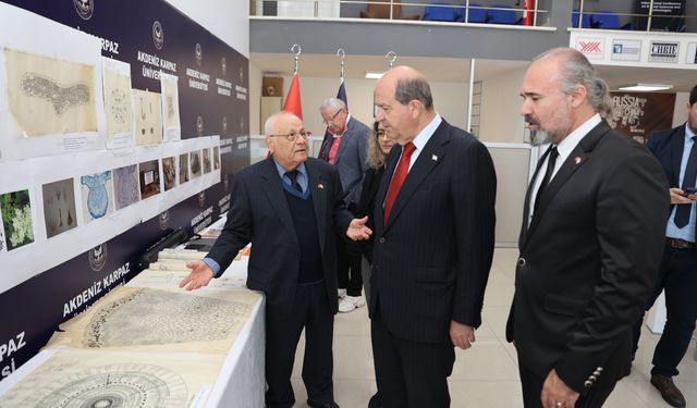 Cumhurbaşkanı Tatar, “Doğanın Mühendisliği” isimli serginin açılışına katıldı