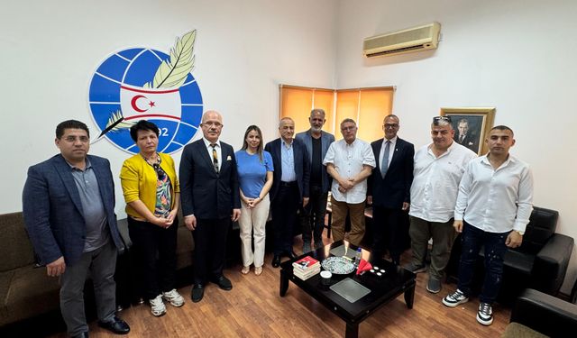 BAKTAD, Dış Basın Birliği’ni ziyaret etti