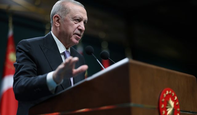 Erdoğan: “Anavatan ve garantör olarak Kıbrıs Türk halkına ve KKTC'ye olan sarsılmaz desteğimizi tekrar teyit ettik”