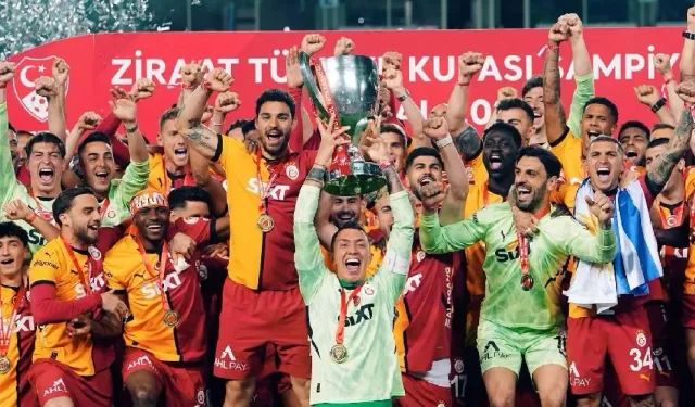 Türkiye Kupası'nda şampiyon Galatasaray