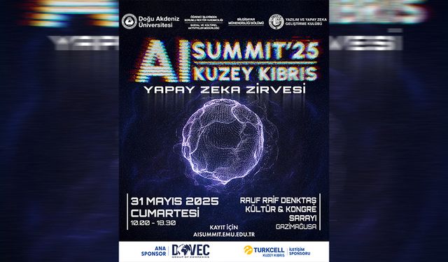 Yapay Zeka Zirvesi 2025 Cumartesi düzenleniyor