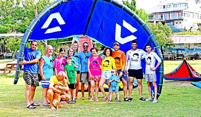 Arda Erkan asısına 11. Kite Surf etkinliği yapıldı