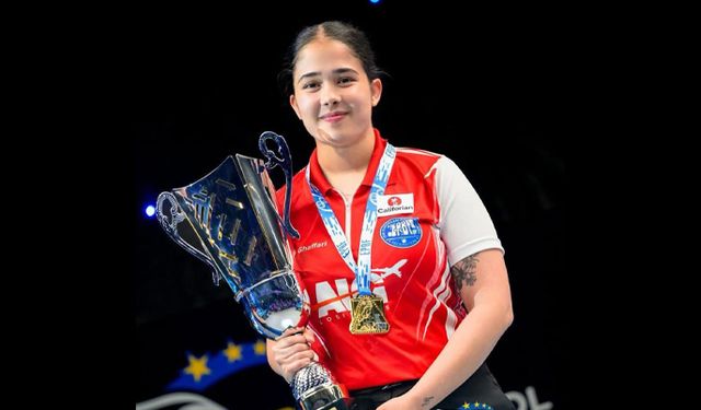 Avrupa Kadınlar Bilardo Şampiyonu Ghaffari yarın basınla bir araya gelecek