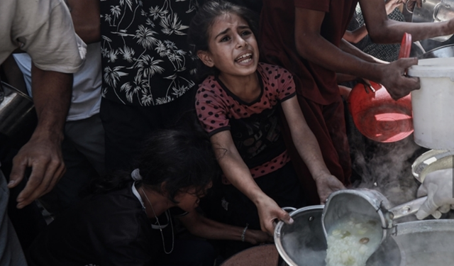 Gazze Şeridi'nde 5 yaş altı 650 bin çocuk açlıkla karşı karşıya