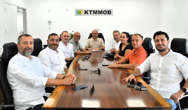 KTMMOB Başkanı Aysal, ESPA heyetini kabul etti