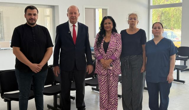 Dinçyürek, Değirmenlik Sağlık Merkezi’nde incelemelerde bulundu