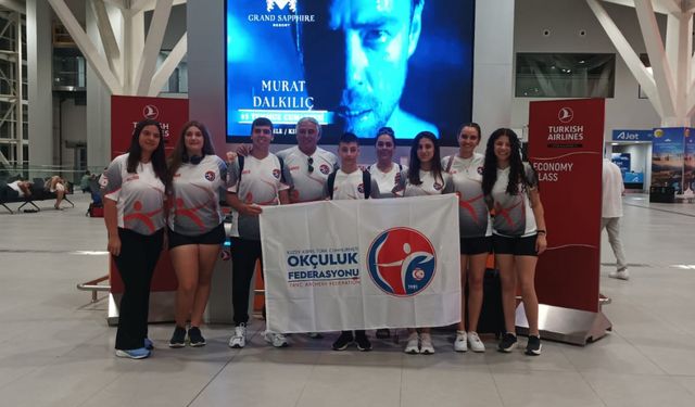 KKTC Okçuluk Milli Takımı Türkiye Şampiyonası’nda ülkemizi temsil edecek
