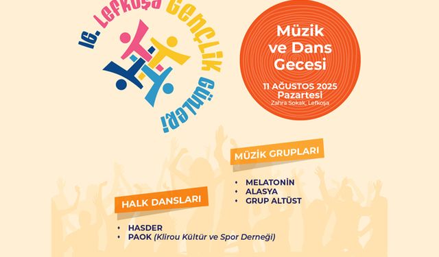 Zahra Sokak’ta bu akşam müzik ve dans gecesi yapılacak