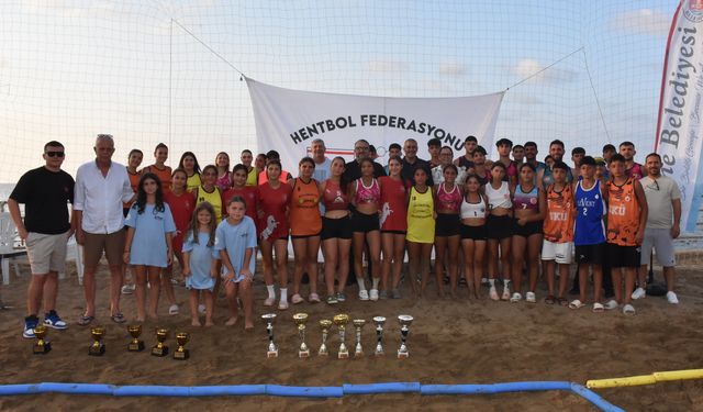 Girne Antis Plaj Hentbol Şampiyonası tamamlandı