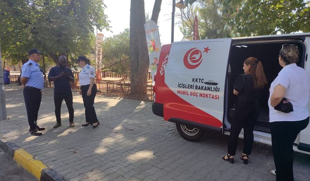 Mobil denetim araçları ile 6 ilçede eş zamanlı kaçak denetimi yapıldı
