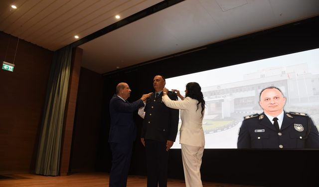 Polis Genel Müdürü Adalıer’e rütbesi Cumhurbaşkanlığı'nda takdim edildi