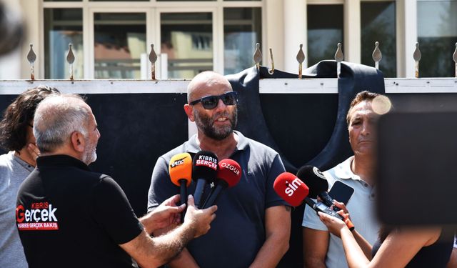 KTOEÖS, Başbakanlık önünde basın açıklaması yaptı