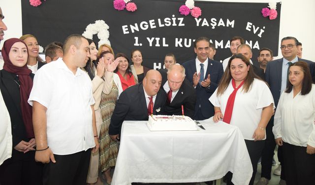Engelsiz Yaşam Evi 1. yıl kutlama etkinliği yapıldı