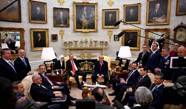 Beyaz Saray’da Trump- Erdoğan zirvesi... Erdoğan: “Trump ile birlikte bölgedeki sıkıntıları aşacağımıza inanıyorum”